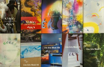 foto quaderni Live Arts Week/Gianni Peng 2